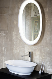 Накладная раковина The New Classic 55х38х14,5 см, с покрытием lcc, SaphirKeramik 8.1285.2.400.112.1 Laufen